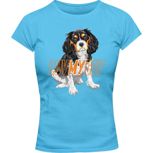 Luv My Cav - Ladies Slim Fit Tee - Graphic Tees Australia