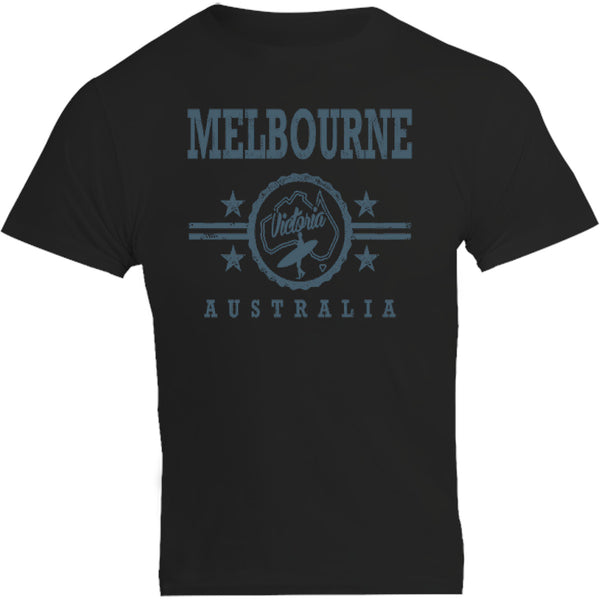 Melbourne Surf Label - Unisex Tee - Graphic Tees Australia