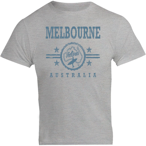 Melbourne Surf Label - Unisex Tee - Graphic Tees Australia