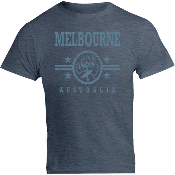 Melbourne Surf Label - Unisex Tee - Graphic Tees Australia