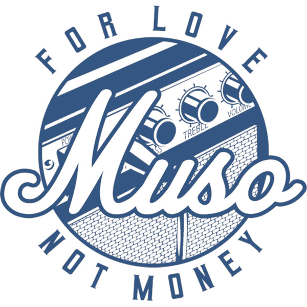 Muso For Love Not Money - Unisex Hoodie - Plus Size