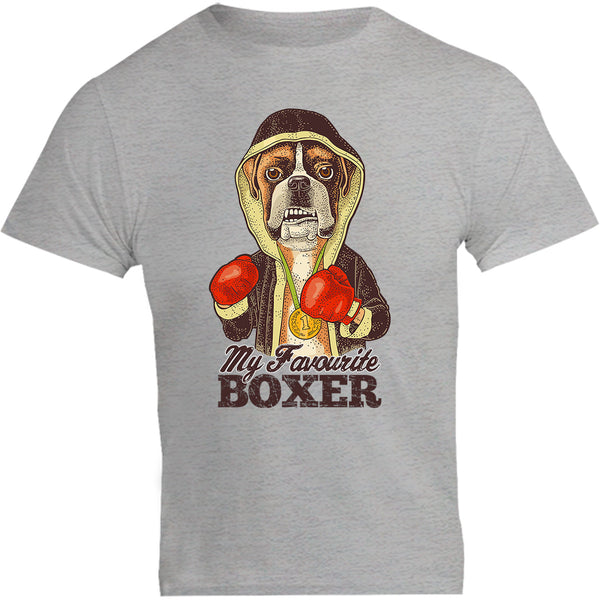 My Favourite Boxer - Unisex Tee - Graphic Tees Australia