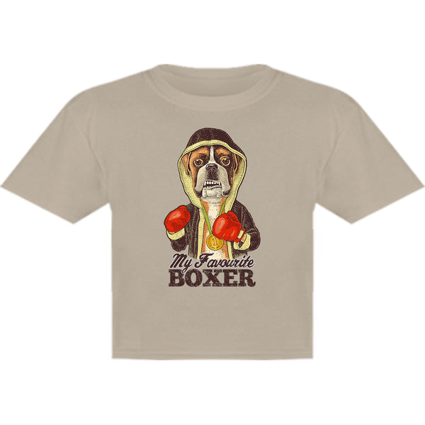 My Favourite Boxer - Youth & Infant Tee - Graphic Tees Australia