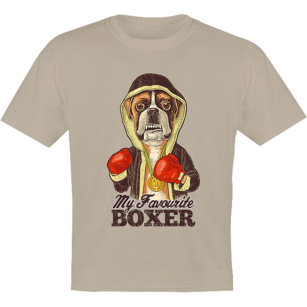 My Favourite Boxer - Youth & Infant Tee - Graphic Tees Australia