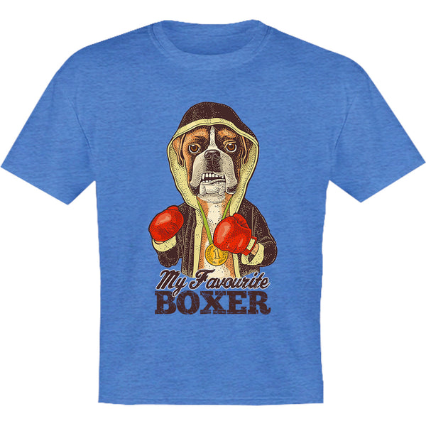 My Favourite Boxer - Youth & Infant Tee - Graphic Tees Australia