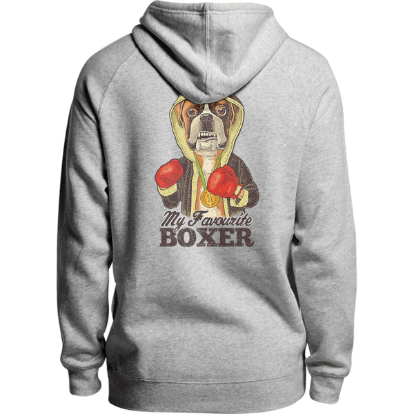 My Favourite Boxer - Unisex Hoodie - Plus Size