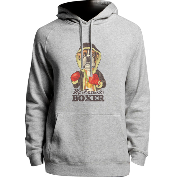 My Favourite Boxer - Unisex Hoodie - Plus Size