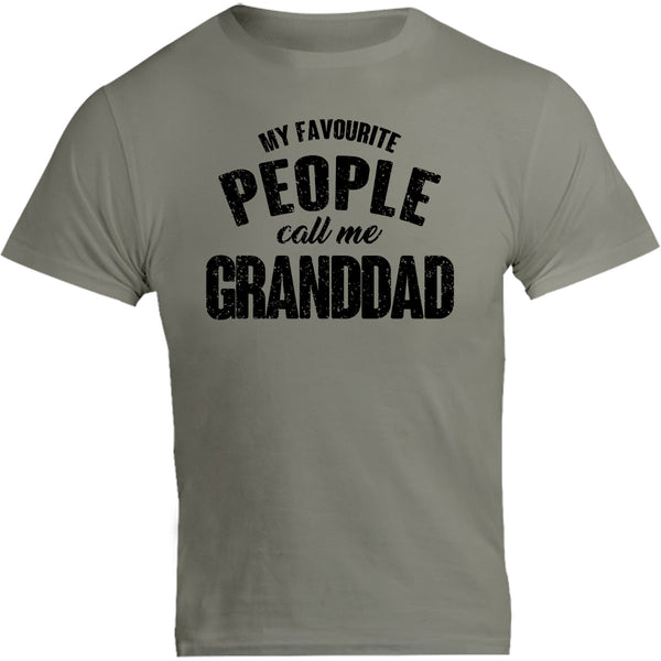 My Favourite People Call Me Granddad - Unisex Tee - Graphic Tees Australia