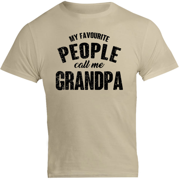 My Favourite People Call Me Grandpa - Unisex Tee - Graphic Tees Australia