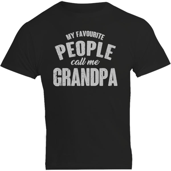 My Favourite People Call Me Grandpa - Unisex Tee - Graphic Tees Australia