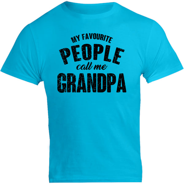 My Favourite People Call Me Grandpa - Unisex Tee - Graphic Tees Australia