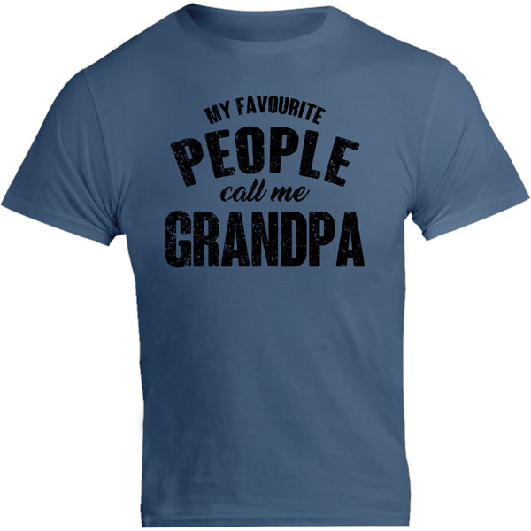 My Favourite People Call Me Grandpa - Unisex Tee - Graphic Tees Australia