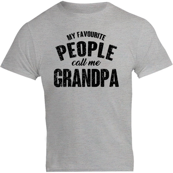 My Favourite People Call Me Grandpa - Unisex Tee - Graphic Tees Australia