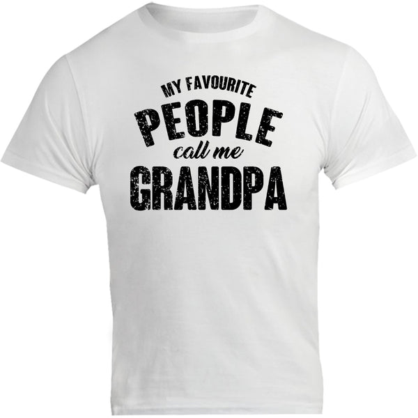 My Favourite People Call Me Grandpa - Unisex Tee - Graphic Tees Australia