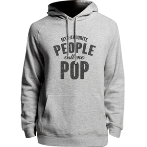 My Favourite People Call Me Pop - Unisex Hoodie - Plus Size - Graphic Tees Australia