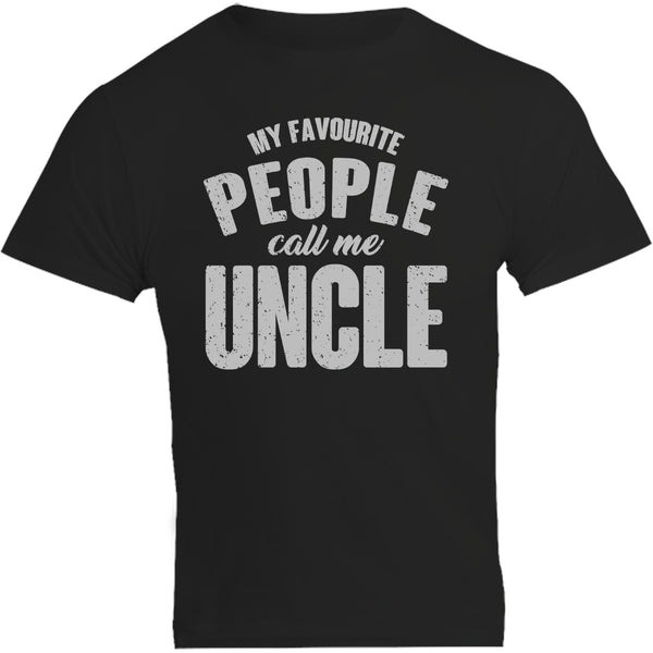 My Favourite People Call Me Uncle - Unisex Tee - Graphic Tees Australia