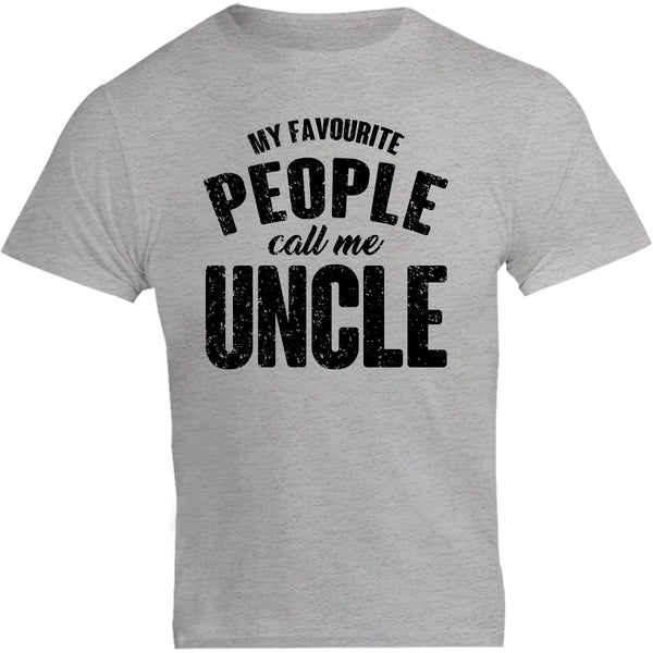 My Favourite People Call Me Uncle - Unisex Tee - Graphic Tees Australia