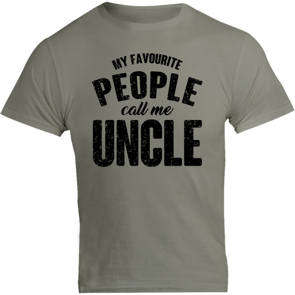 My Favourite People Call Me Uncle - Unisex Tee - Graphic Tees Australia