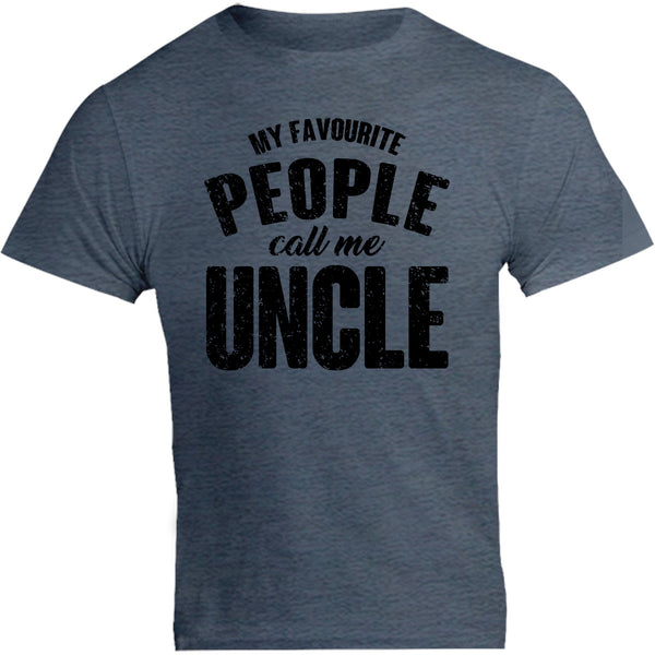 My Favourite People Call Me Uncle - Unisex Tee - Graphic Tees Australia