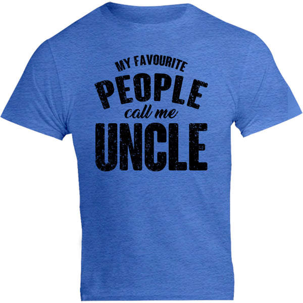 My Favourite People Call Me Uncle - Unisex Tee - Graphic Tees Australia