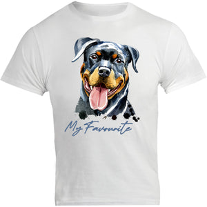 My Favourite Rottweiler - Unisex Tee - Graphic Tees Australia