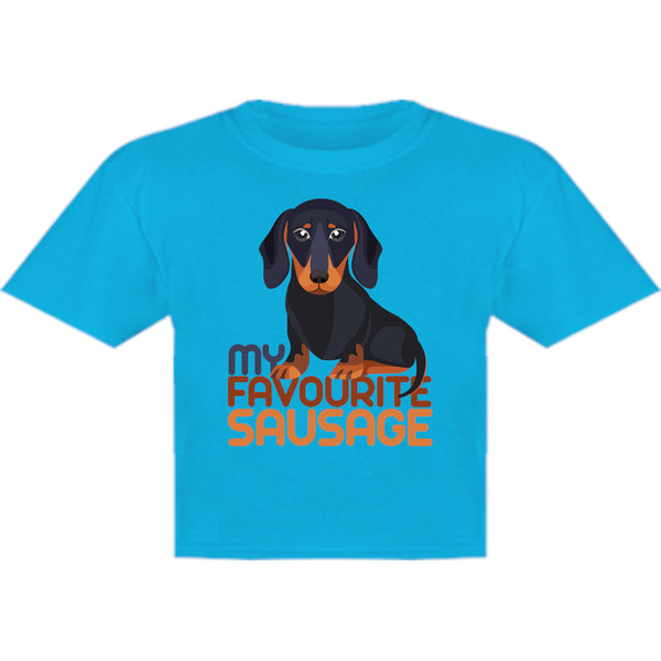 My Favourite Sausage - Youth & Infant Tee - Graphic Tees Australia