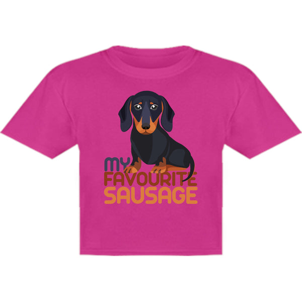 My Favourite Sausage - Youth & Infant Tee - Graphic Tees Australia