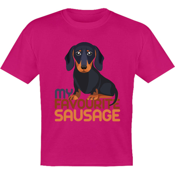 My Favourite Sausage - Youth & Infant Tee - Graphic Tees Australia