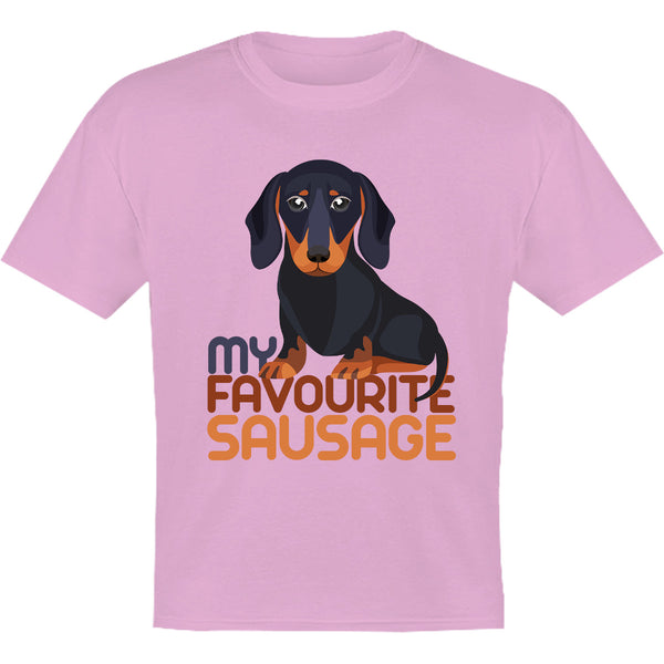 My Favourite Sausage - Youth & Infant Tee - Graphic Tees Australia