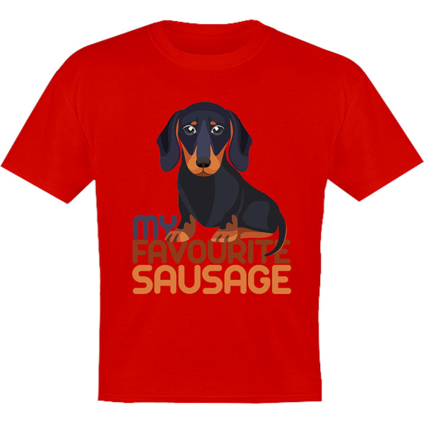 My Favourite Sausage - Youth & Infant Tee - Graphic Tees Australia