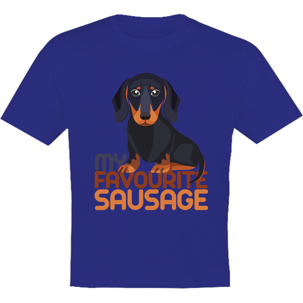 My Favourite Sausage - Youth & Infant Tee - Graphic Tees Australia