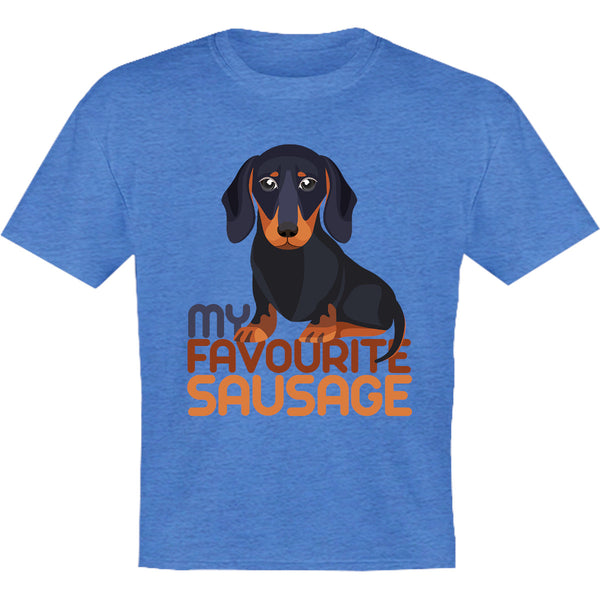 My Favourite Sausage - Youth & Infant Tee - Graphic Tees Australia