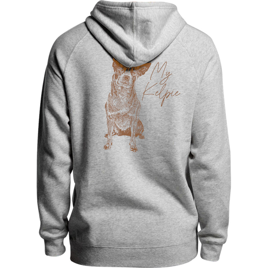 My Kelpie - Unisex Hoodie - Plus Size - Graphic Tees Australia