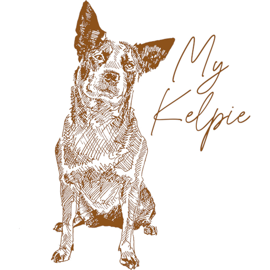 My Kelpie - Unisex Tee - Graphic Tees Australia