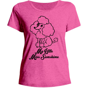 My Little Miss Sunshine - Ladies Relaxed Fit Tee - Graphic Tees Australia