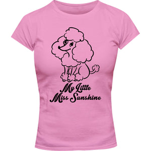 My Little Miss Sunshine - Ladies Slim Fit Tee - Graphic Tees Australia