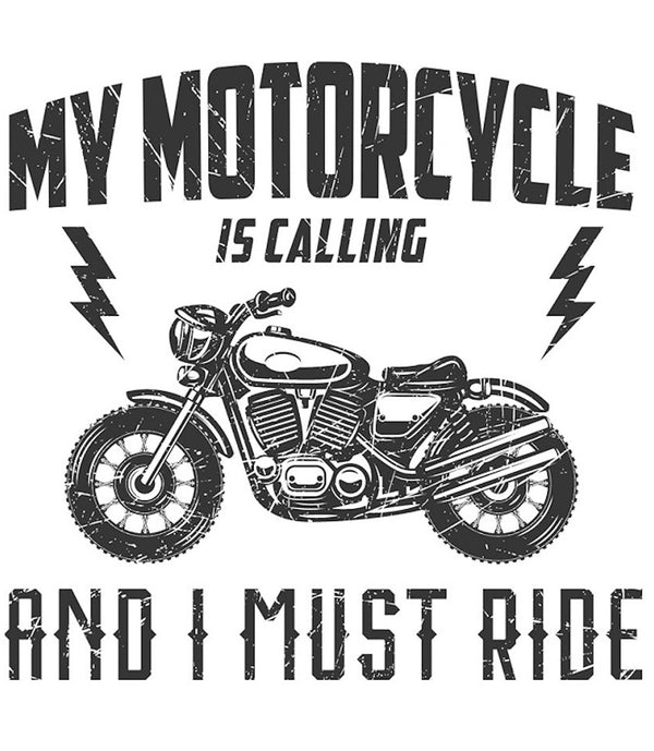 My Motorcycle Is Calling - Unisex Tee - Plus Size