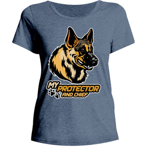 My Protector And Chief - Ladies Relaxed Fit Tee - Graphic Tees Australia