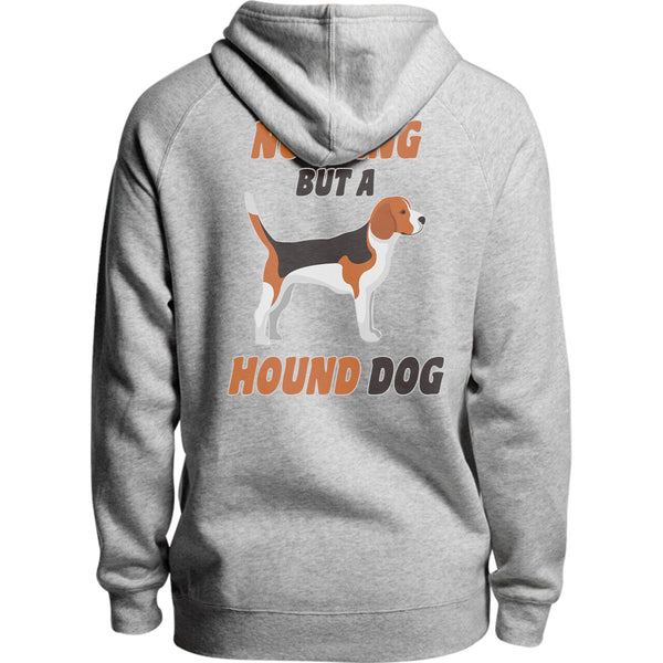 Nothing But A Hound Dog - Unisex Hoodie - Plus Size - Graphic Tees Australia