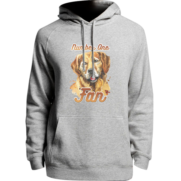 Number One Fan Golden Retriever - Unisex Hoodie - Plus Size