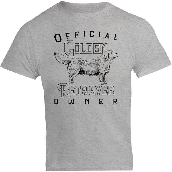 Official Golden Retriever Owner - Unisex Tee - Plus Size