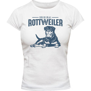 Original Rottweiler - Ladies Slim Fit Tee - Graphic Tees Australia