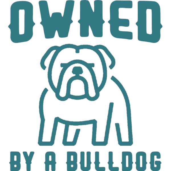 Owned By A Bulldog - Ladies Relaxed Fit Tee