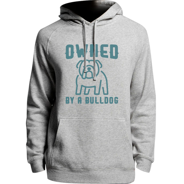 Owned By A Bulldog - Unisex Hoodie - Plus Size