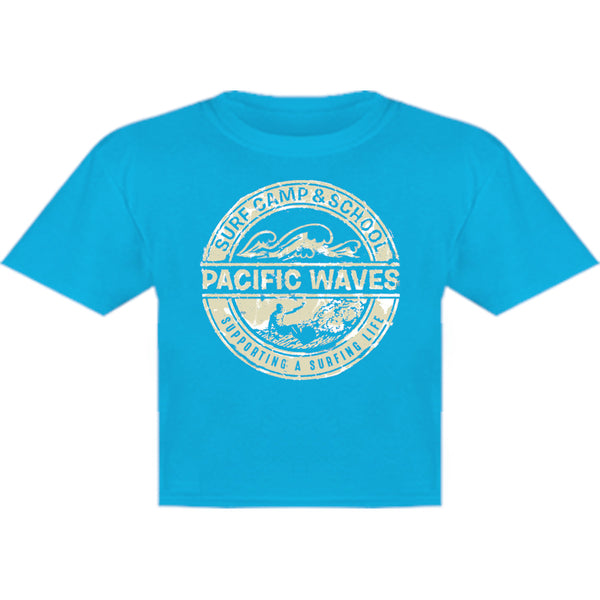 Pacific Waves - Youth & Infant Tee - Graphic Tees Australia