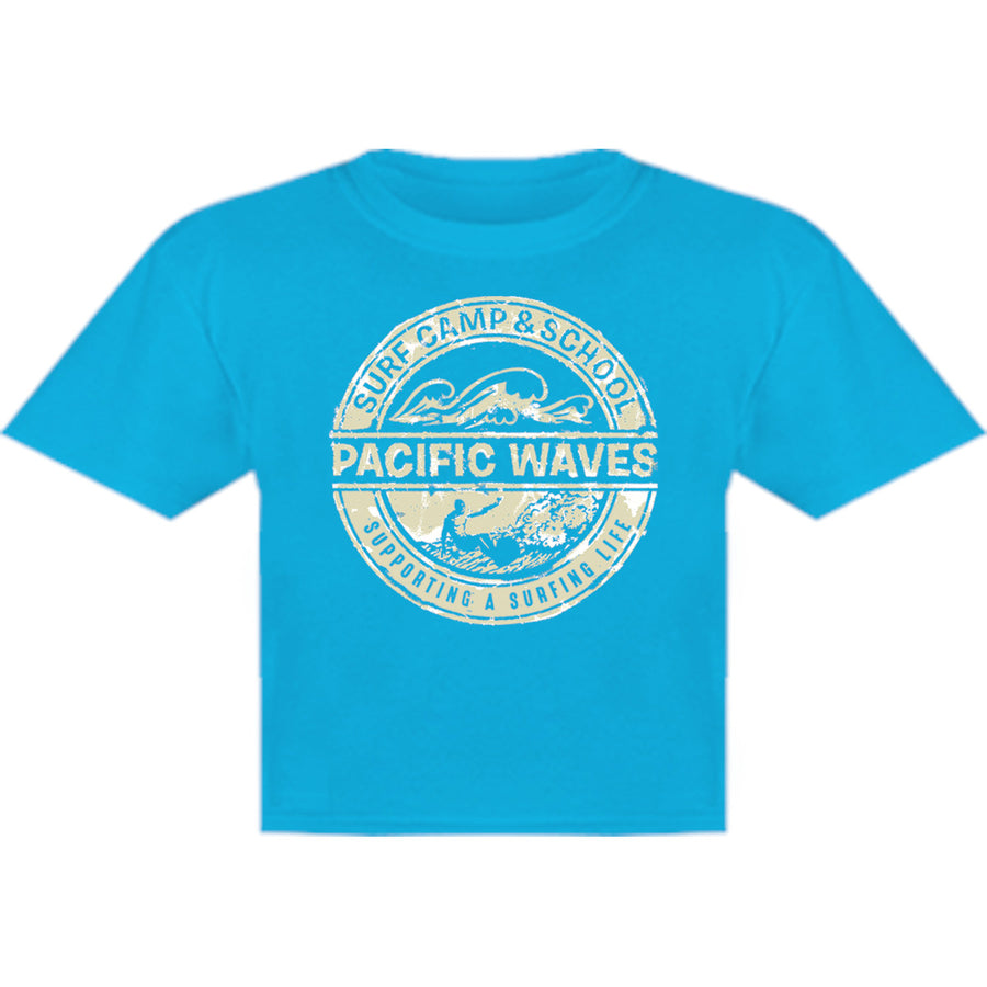 Pacific Waves - Youth & Infant Tee - Graphic Tees Australia