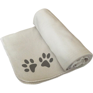 Paw Print - Polar Fleece Blanket - Graphic Tees Australia