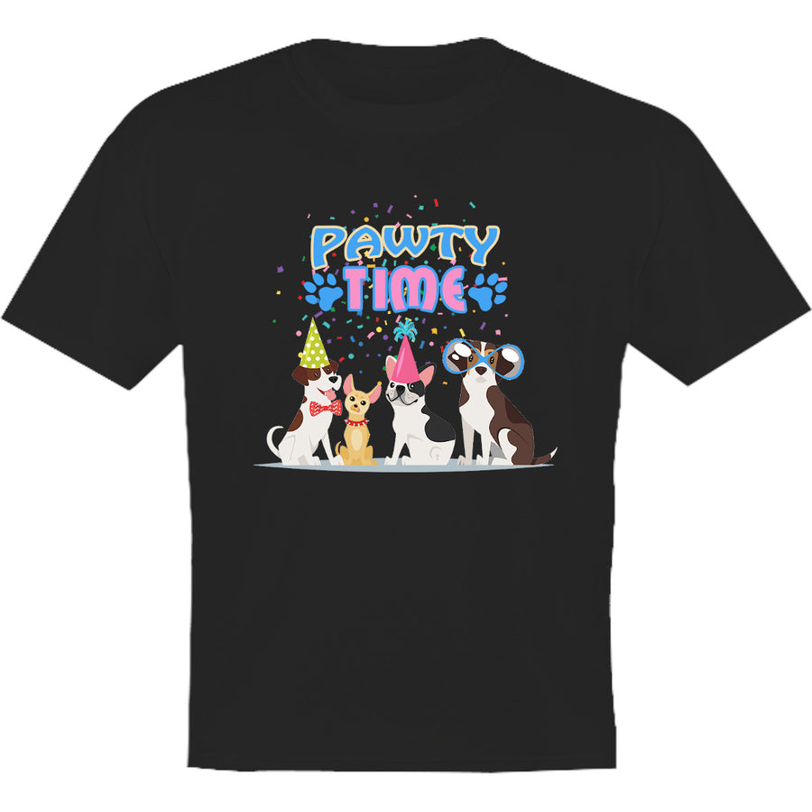 Pawty Time - Youth & Infant Tee - Graphic Tees Australia