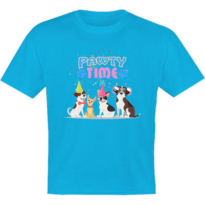 Pawty Time - Youth & Infant Tee - Graphic Tees Australia