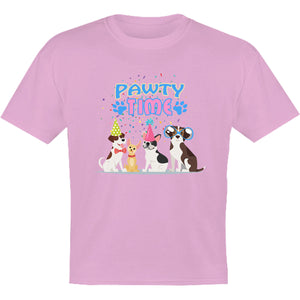 Pawty Time - Youth & Infant Tee - Graphic Tees Australia